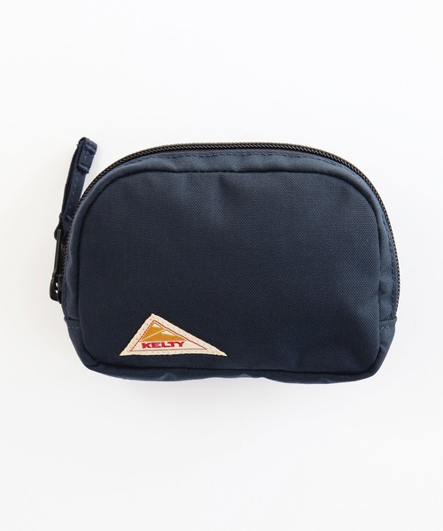 KELTY(ケルティ)の「KELTY/ケルティ MICRO POUCH 3 ナイロン マイクロポーチ ミニポーチ 小物入れ 2026年 夏 夏服(ポーチ・メンズ・ネイビー/キャメル・FREE)」の1枚目の写真
