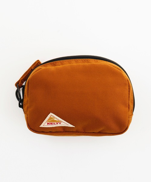 KELTY(ケルティ)の「KELTY/ケルティ MICRO POUCH 3 ナイロン マイクロポーチ ミニポーチ 小物入れ 2026年 夏 夏服(ポーチ・メンズ・ネイビー/キャメル・FREE)」の2枚目の写真