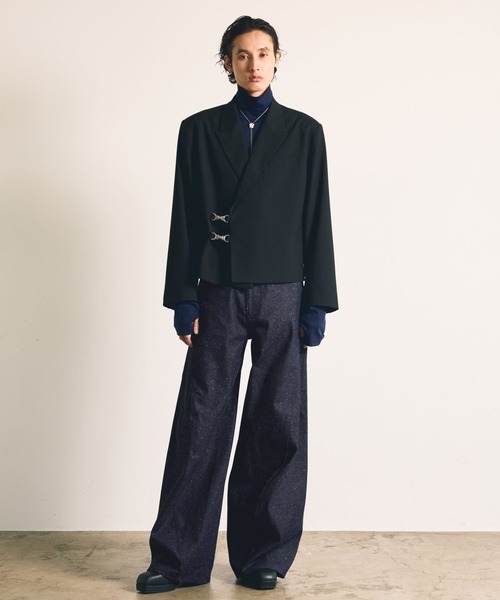 HARE(ハレ)の「メタルパーツハイソールブーツ(HARE)(ブーツ・メンズ・ブラック・LARGE/MEDIUM)」の9枚目の写真