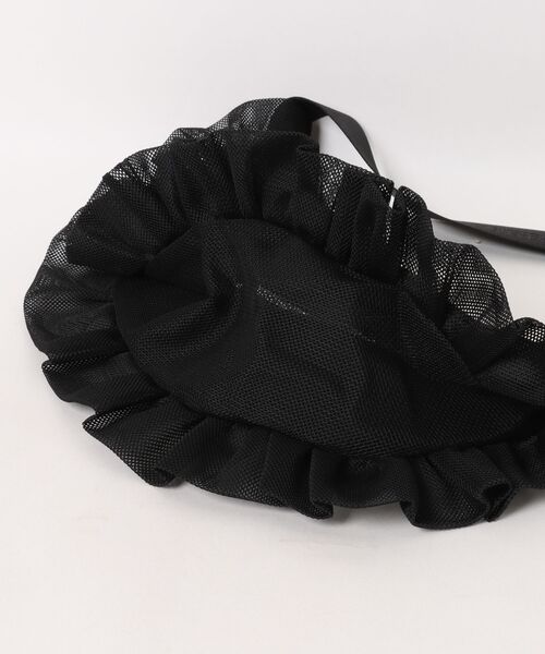 THEATRE PRODUCTS(シアタープロダクツ)の「【THEATRE PRODUCTS】メッシュフリルラウンドショルダーバッグ Lサイズ SPD(ショルダーバッグ・レディース・ブルー/ベージュ/ブラック/グレー/ネイビー・FREE)」の17枚目の写真