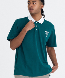スモールロゴ ピケTシャツ AM1238 GR
