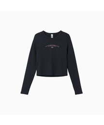 MNS x American apparel 261 Crop Long-Sleeves_Navy