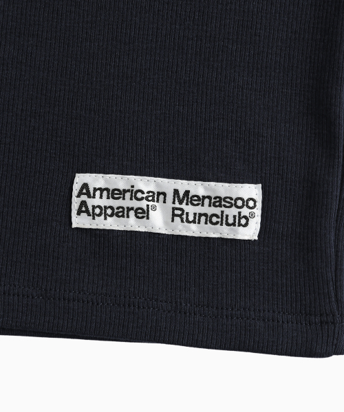 MENASOO（ミナス）の「MNS x American apparel 261 Crop Long-Sleeves_Navy（Tシャツ/カットソー・レディース・ネイビー・SMALL/MEDIUM）」の18枚目の写真