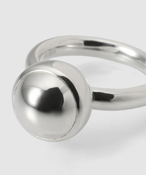 IENA LA BOUCLE(イエナラブークル)の「FIVE EIGHTHS ファイブエイス Orb Ring all silver RI-21009(リング・レディース・シルバー・FREE)」の4枚目の写真