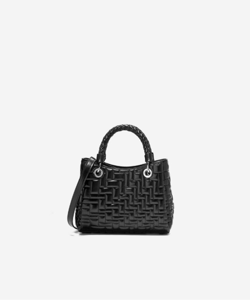 COLE HAAN(コールハーン)の「カティア スモール トート クロスボディ womens(ショルダーバッグ・レディース・ブラック・OSFA)」の1枚目の写真