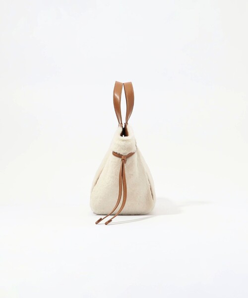 TOMORROWLAND （トゥモローランド）の「TOMORROWLAND BAG T FUR TOTE バッグ（トートバッグ・レディース・ライトベージュ/グレー系その他2・FREE）」の8枚目の写真