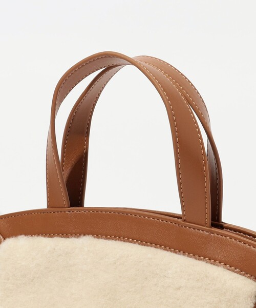 TOMORROWLAND （トゥモローランド）の「TOMORROWLAND BAG T FUR TOTE バッグ（トートバッグ・レディース・ライトベージュ/グレー系その他2・FREE）」の11枚目の写真