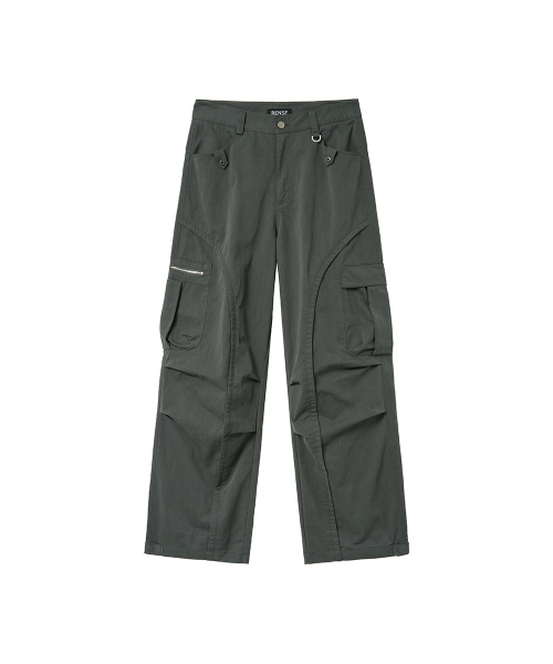 RENSE（レンセ）の「ウォッシュドカーゴパンツ チャコール（その他パンツ・レディース・その他・SMALL/MEDIUM）」の3枚目の写真