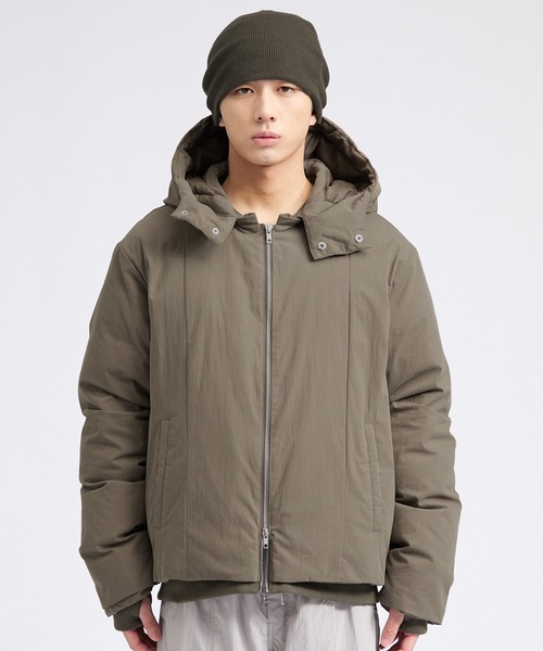 Parts Lab.(パーツラボ)の「【Parts Lab.】2WAY DOWN JACKET / 2WAYダウンジャケット(ダウンジャケット/コート・メンズ・カーキ/ブラック・M/S/L)」の5枚目の写真
