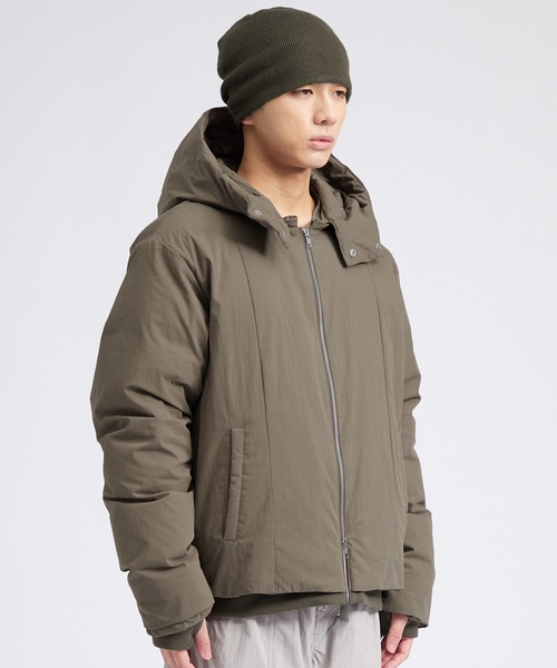 Parts Lab.(パーツラボ)の「【Parts Lab.】2WAY DOWN JACKET / 2WAYダウンジャケット(ダウンジャケット/コート・メンズ・カーキ/ブラック・M/S/L)」の6枚目の写真