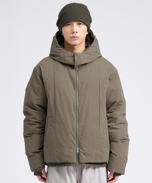 Parts Lab.(パーツラボ)の「【Parts Lab.】2WAY DOWN JACKET / 2WAYダウンジャケット(ダウンジャケット/コート・メンズ・カーキ/ブラック・M/S/L)」の10枚目の写真