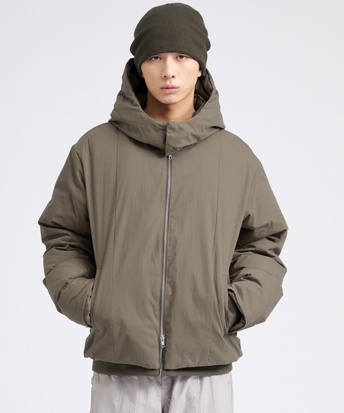 Parts Lab.(パーツラボ)の「【Parts Lab.】2WAY DOWN JACKET / 2WAYダウンジャケット(ダウンジャケット/コート・メンズ・カーキ/ブラック・M/S/L)」の12枚目の写真