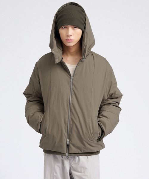 Parts Lab.(パーツラボ)の「【Parts Lab.】2WAY DOWN JACKET / 2WAYダウンジャケット(ダウンジャケット/コート・メンズ・カーキ/ブラック・M/S/L)」の13枚目の写真