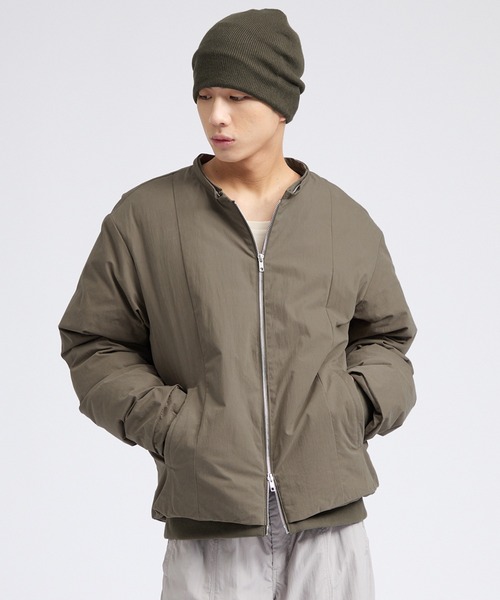 Parts Lab.(パーツラボ)の「【Parts Lab.】2WAY DOWN JACKET / 2WAYダウンジャケット(ダウンジャケット/コート・メンズ・カーキ/ブラック・M/S/L)」の17枚目の写真