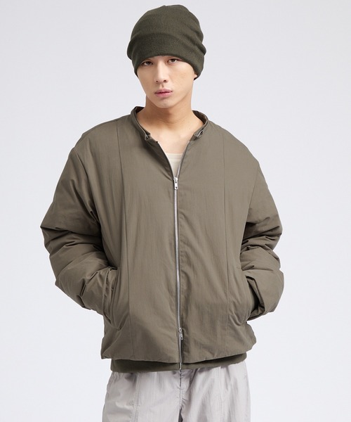 Parts Lab.(パーツラボ)の「【Parts Lab.】2WAY DOWN JACKET / 2WAYダウンジャケット(ダウンジャケット/コート・メンズ・カーキ/ブラック・M/S/L)」の18枚目の写真