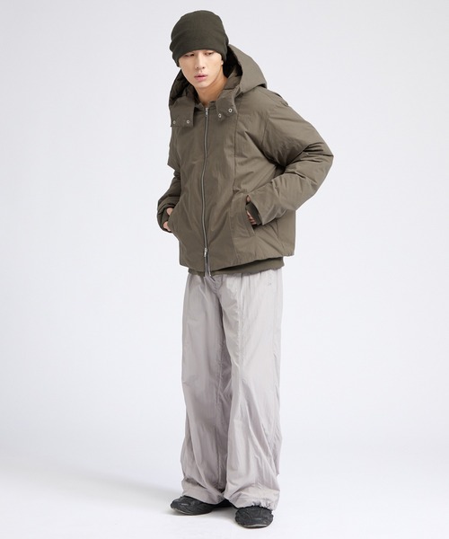 Parts Lab.(パーツラボ)の「【Parts Lab.】2WAY DOWN JACKET / 2WAYダウンジャケット(ダウンジャケット/コート・メンズ・カーキ/ブラック・M/S/L)」の19枚目の写真