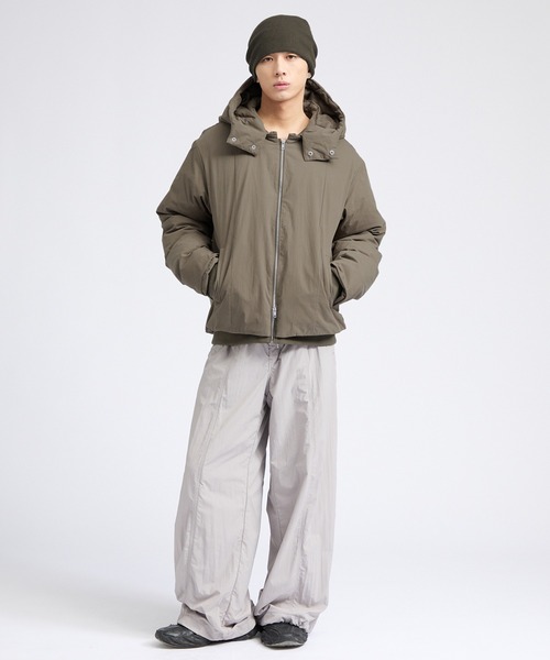 Parts Lab.(パーツラボ)の「【Parts Lab.】2WAY DOWN JACKET / 2WAYダウンジャケット(ダウンジャケット/コート・メンズ・カーキ/ブラック・M/S/L)」の20枚目の写真