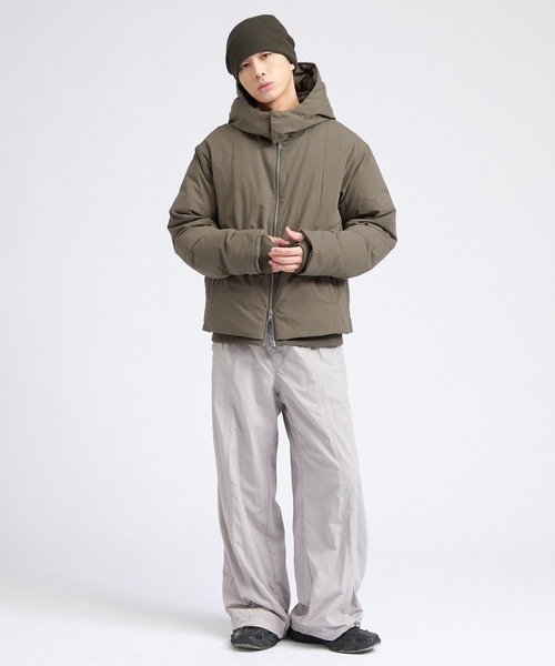 Parts Lab.(パーツラボ)の「【Parts Lab.】2WAY DOWN JACKET / 2WAYダウンジャケット(ダウンジャケット/コート・メンズ・カーキ/ブラック・M/S/L)」の21枚目の写真