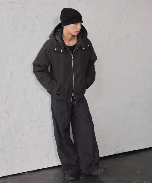 Parts Lab.(パーツラボ)の「【Parts Lab.】2WAY DOWN JACKET / 2WAYダウンジャケット(ダウンジャケット/コート・メンズ・カーキ/ブラック・M/S/L)」の3枚目の写真