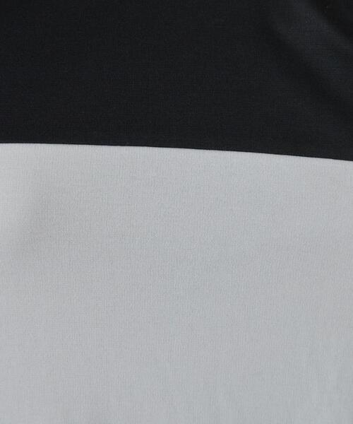 SHOO・LA・RUE(シューラルー)の「【S-LL/洗濯機可】三段切り替え 長袖トップス(Tシャツ/カットソー・レディース・グレー/ボルドー/ブラック・04/03/02/01)」の15枚目の写真