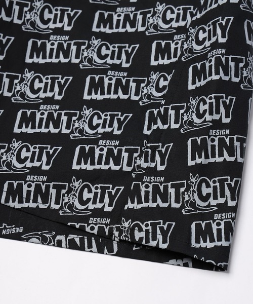 mintdesigns（ミントデザインズ）の「Mint City Shirt（シャツ/ブラウス・レディース・ブラック/オレンジ・ONESIZE）」の15枚目の写真