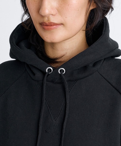 RVCA(ルーカ)の「RVCA ウィメンズ RECESSION HOODIE パーカー 【2026年秋冬モデル】/ルーカプルオーバーフーディー(パーカー・レディース・ブラック/ブラウン/ヘザーグレー・MEDIUM/SMALL)」の7枚目の写真
