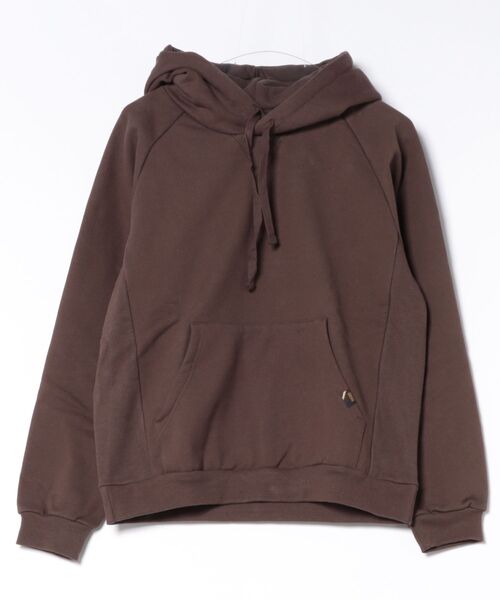 RVCA(ルーカ)の「RVCA ウィメンズ RECESSION HOODIE パーカー 【2026年秋冬モデル】/ルーカプルオーバーフーディー(パーカー・レディース・ブラック/ブラウン/ヘザーグレー・MEDIUM/SMALL)」の4枚目の写真
