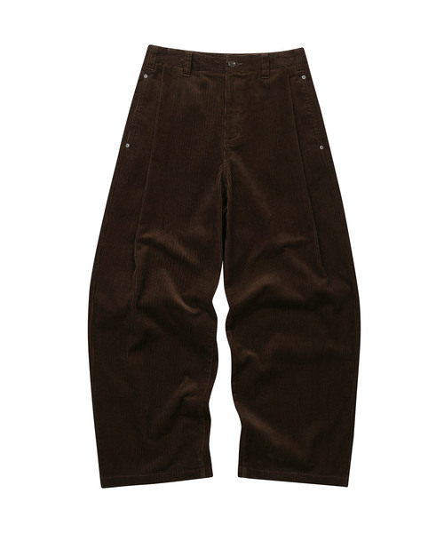 DESIRED(デシレッド)の「ディープタックワイドコーデュロイパンツ-FFSK2211D08(その他パンツ・レディース・ブラウン・MEDIUM/LARGE/X-LARGE)」の1枚目の写真