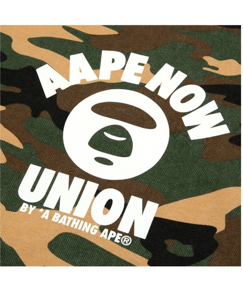 AAPE BY A BATHING APE（エーエイプバイアベイシングエイプ）の「AAPE BASIC CREW NECK SWEAT(WOODLAND CAMO)（スウェット・メンズ・ピンク系その他/グリーン系その他3・X-LARGE/LARGE/MEDIUM/SMALL）」の4枚目の写真