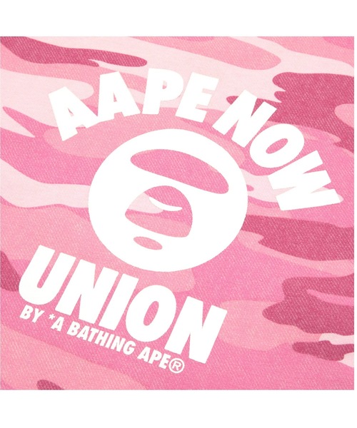 AAPE BY A BATHING APE（エーエイプバイアベイシングエイプ）の「AAPE BASIC CREW NECK SWEAT(WOODLAND CAMO)（スウェット・メンズ・ピンク系その他/グリーン系その他3・X-LARGE/LARGE/MEDIUM/SMALL）」の7枚目の写真