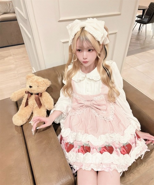 Ank Rouge（アンクルージュ）の「STRAWBERRY ROSEスピンドルパフOP