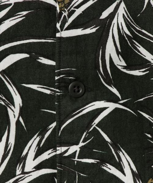 green label relaxing（グリーンレーベルリラクシング）の「SC PINEAPPLE/P ONE-UP/C シャツ◆（シャツ/ブラウス・メンズ・ネイビー/オリーブ・SMALL/MEDIUM/LARGE）」の10枚目の写真