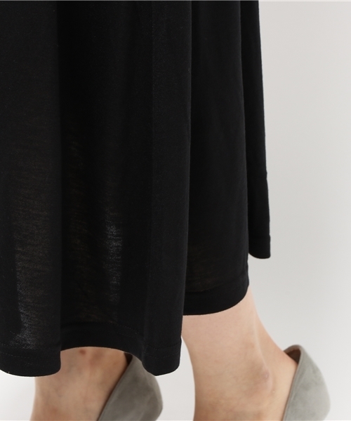 PUNYUS（プニュズ）の「カシュクールマキシワンピ（ワンピース・レディース・カーキ/ブラック・3/1/4/2）」の8枚目の写真