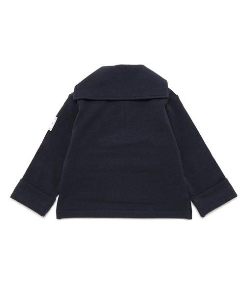 CHUBBYGANG（チャビーギャング）の「セーラーカラー裏毛プルオーバー（スウェット・キッズ・ブラック/ネイビー・140/100/120/150/160/110/130）」の4枚目の写真