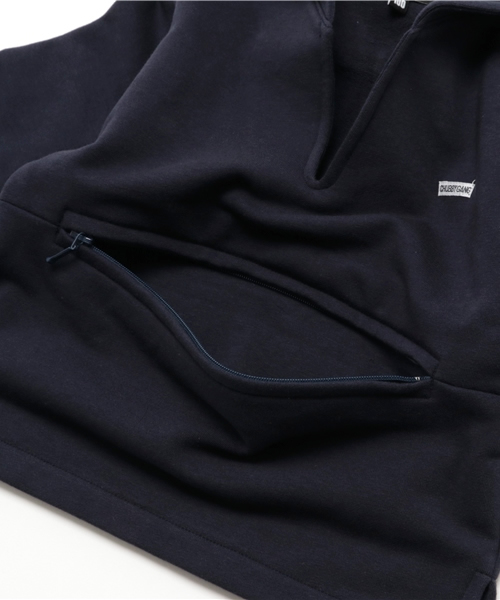 CHUBBYGANG（チャビーギャング）の「セーラーカラー裏毛プルオーバー（スウェット・キッズ・ブラック/ネイビー・140/100/120/150/160/110/130）」の9枚目の写真