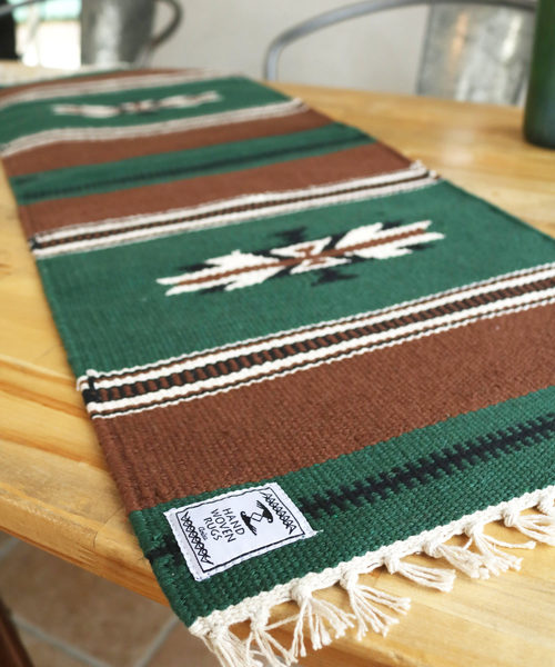 チャイハネ（チャイハネ）の「【チャイハネ】オルテガ柄ロングプレイスマット / テーブルランナー（ランチョンマット/テーブルウェア・レディース・レッド/グリーン/イエロー/ターコイズブルー/オフホワイト/パープル/ブラック/マスタード/ベージュ/グレー/ブラウン/ブルー・FREE）」の21枚目の写真