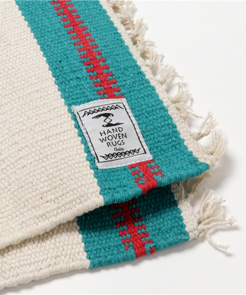 チャイハネ（チャイハネ）の「【チャイハネ】オルテガ柄ロングプレイスマット / テーブルランナー（ランチョンマット/テーブルウェア・レディース・レッド/グリーン/イエロー/ターコイズブルー/オフホワイト/パープル/ブラック/マスタード/ベージュ/グレー/ブラウン/ブルー・FREE）」の14枚目の写真