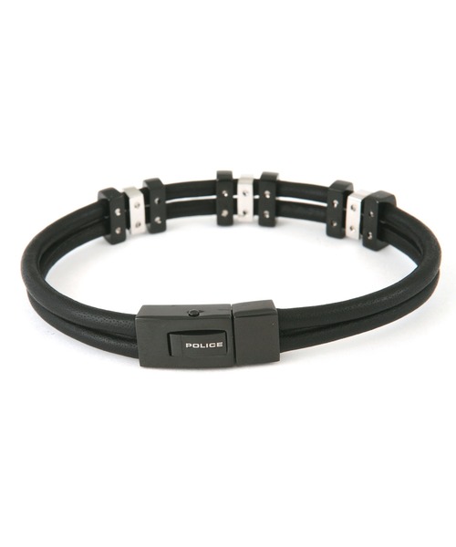 POLICE（ポリス）の「【POLICE】 ポリス TAMPA レザー ブレスレット（ブレスレット・メンズ・ブラウン/ブラック・FREE）」の13枚目の写真