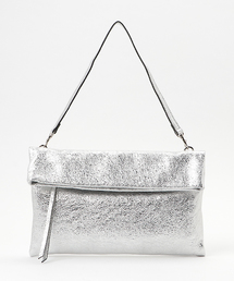 GIANNI CHIARINI | GIANNI CHIARINI / メタリックレザー クラッチバッグ(クラッチバッグ)