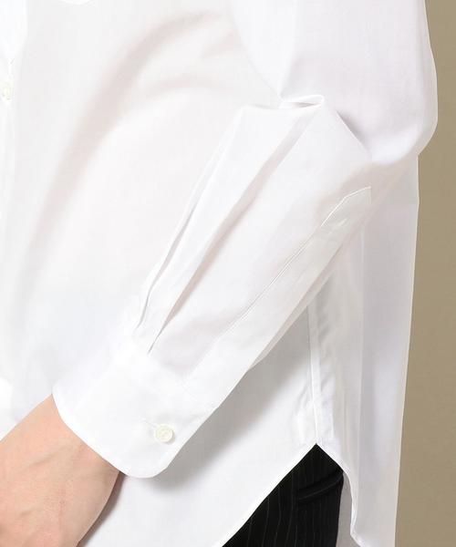 Jipijapa（ヒピハパ）の「【別注】＜jipijapa（ヒピハパ）＞ BROAD CRAZY/シャツ ◆（シャツ/ブラウス・メンズ・ホワイト/ライトブルー・MEDIUM/LARGE/SMALL）」の11枚目の写真