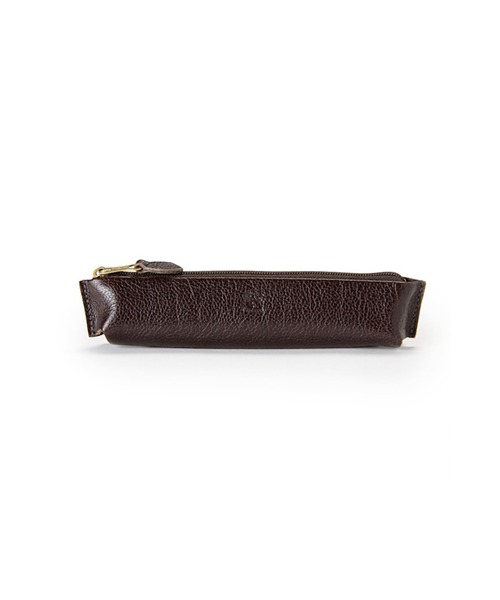 IL BISONTE(イルビゾンテ)の「IL BISONTE / ORIGINAL LEATHER / ペンケース(ステーショナリー・レディース・レッド/ブラック/ダークブラウン/ナチュラル/ライトブラウン/グリーン/オレンジ/レンガ/グレー/オリーブ/ネイビー/ホワイト・FREE)」の5枚目の写真