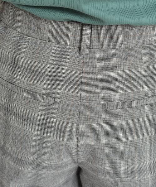 SHIPS（シップス）の「チェックワイドパンツ◇（その他パンツ・レディース・ダークグレー/グリーン・38/36/34）」の11枚目の写真