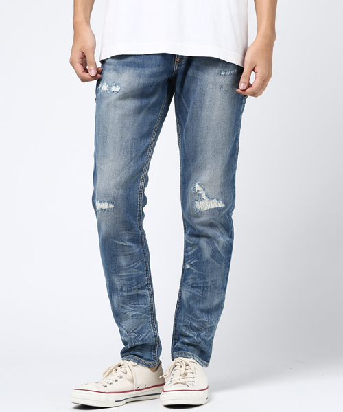 human made relax denim pants