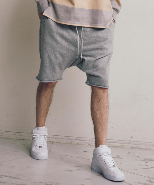 MONKEY TIME（モンキータイム）の「＜monkey time＞ MINI URAKE DROP SHORTS/ショートパンツ（その他パンツ・メンズ・グレー/ブラック・SMALL/MEDIUM/LARGE）」の2枚目の写真