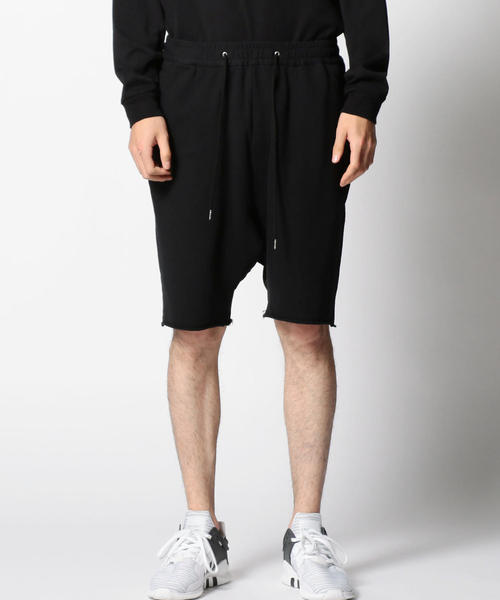 MONKEY TIME（モンキータイム）の「＜monkey time＞ MINI URAKE DROP SHORTS/ショートパンツ（その他パンツ・メンズ・グレー/ブラック・SMALL/MEDIUM/LARGE）」の4枚目の写真