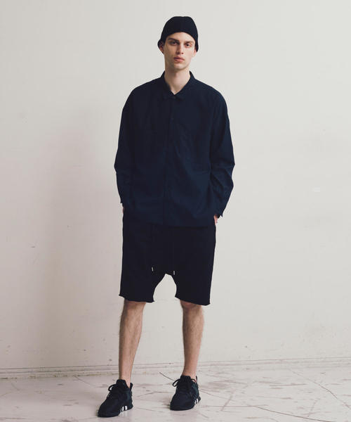 MONKEY TIME（モンキータイム）の「＜monkey time＞ MINI URAKE DROP SHORTS/ショートパンツ（その他パンツ・メンズ・グレー/ブラック・SMALL/MEDIUM/LARGE）」の9枚目の写真