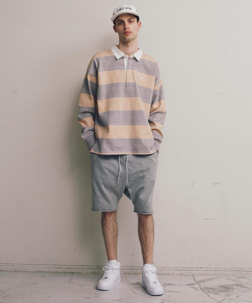 MONKEY TIME（モンキータイム）の「＜monkey time＞ MINI URAKE DROP SHORTS/ショートパンツ（その他パンツ・メンズ・グレー/ブラック・SMALL/MEDIUM/LARGE）」の13枚目の写真