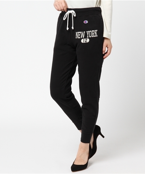 Champion（チャンピオン）の「チャンピオンスウェットパンツ（その他パンツ・レディース・ブラック/グレー・MEDIUM）」の2枚目の写真