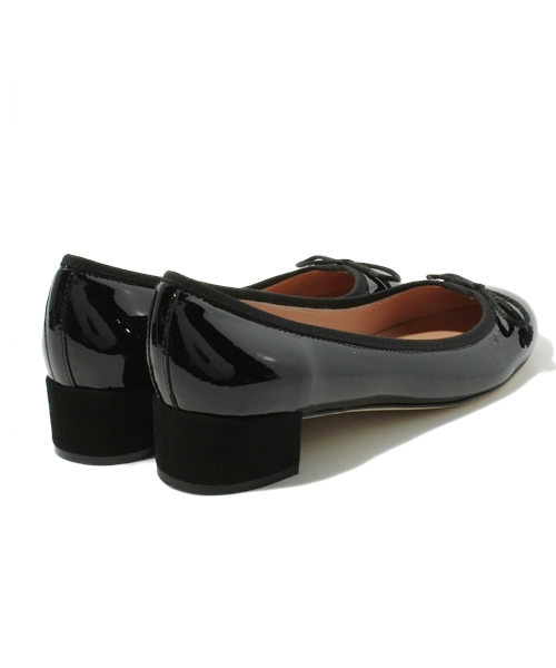 NANO universe（ナノユニバース）の「FABIO RUSCONI/LB/エナメルバレエシューズ（バレエシューズ・レディース・ブラック/ブラウン・36/36.5/37/37.5/38）」の5枚目の写真