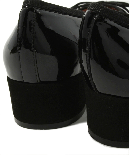 NANO universe（ナノユニバース）の「FABIO RUSCONI/LB/エナメルバレエシューズ（バレエシューズ・レディース・ブラック/ブラウン・36/36.5/37/37.5/38）」の8枚目の写真